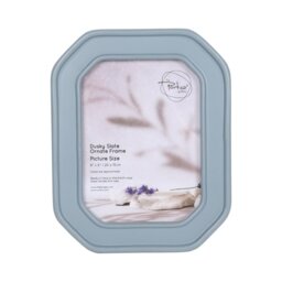 Ornate Photo Frame - Dusky Slate/8 x 6in - Wilko - thumbnail 1