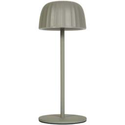 Lighting Collection Boyd Grey Rechargeable LED Table Lamp - Size: 28.5 x 12.5 x 12.5cm - Wilko