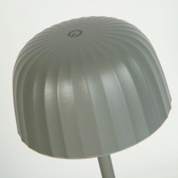 Lighting Collection Boyd Grey Rechargeable LED Table Lamp - Size: 28.5 x 12.5 x 12.5cm - Wilko - thumbnail 5