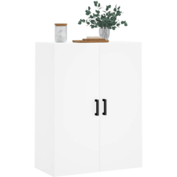 vidaXL 2 Door White Wall Mounted Cabinet - Size: 90 x 69.5 x 34cm - Wilko - thumbnail 4