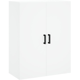 vidaXL 2 Door White Wall Mounted Cabinet - Size: 90 x 69.5 x 34cm - Wilko - thumbnail 3