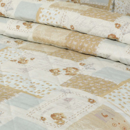 Velosso Single Maya Natural Bedspread Set - Cream - Wilko - thumbnail 4