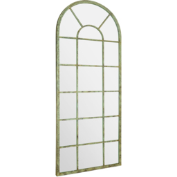 MirrorOutlet Dorset Green Country Arch Outdoor Wall Mirror 159 x 66cm - Size: 159 x 66 x 3cm - Wilko - thumbnail 4