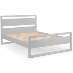Julian Bowen Venice Double Dove Grey Bed - Wilko - thumbnail 4
