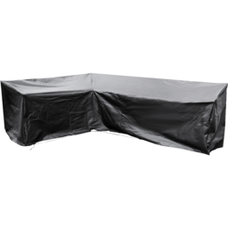 Cozy Bay EZBreathe Large Left L Shape Black Sofa Cover - Size: 93 x 238 x 182cm - Wilko - thumbnail 1
