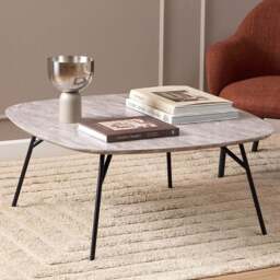 Florence Caracas Grey Marble Effect Coffee Table - Furniture To Go - Wilko