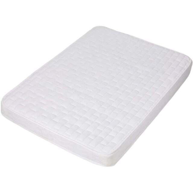 Living and Home Single Coil Spring Mattress - White - Wilko - image 1