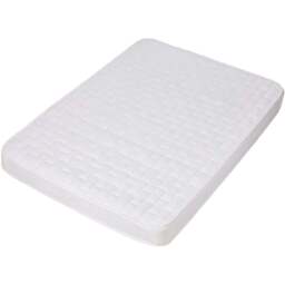 Living and Home Single Coil Spring Mattress - White - Wilko - thumbnail 1