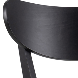 Roxby Black Bar Stool Set of 2 - Size: 105 x 45 x 49cm - Brown - Furniture To Go - Wilko - thumbnail 6