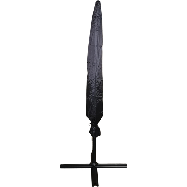 Samuel Alexander Black Hanging Banana Cantilever Parasol Waterproof Cover 3m - Size: 300 x 300 x 290cm - Wilko - image 1