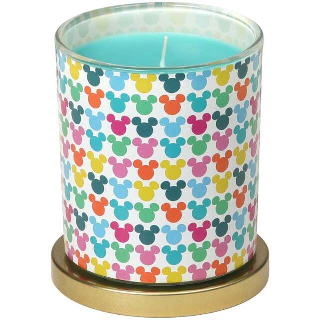 Disney Mickey Mouse Sea Spray and Coconut Scented Candle 213g - Size: 7.3 x 7.4 x 7.2cm - Multi - Wilko - image 1