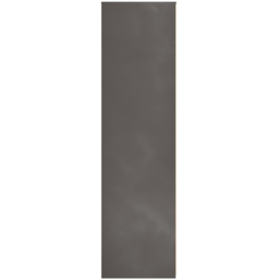 Crowndale Hong Kong 2 Door 2 Drawer Slatt Effect and Graphite Tall Wardrobe Ready Assembled - Slatt Effect & Graphite - Wilko - thumbnail 4