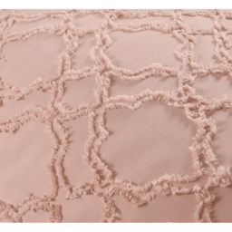 Intimates Kiera Double Blush Tufted Duvet Set - Pink - Wilko - thumbnail 3