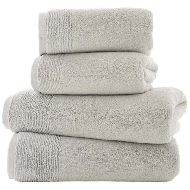 Deyongs Palazzo Silver Hand Towel 2 Pack - Size: 50 x 90cm - Wilko - image 1