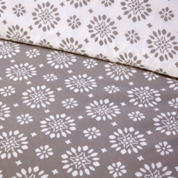 Sierra Geo Duvet Set Grey King - Divante - Wilko - thumbnail 5