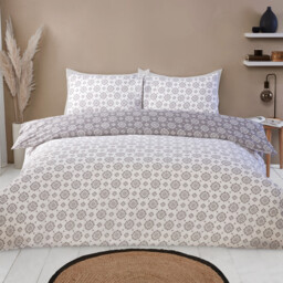 Sierra Geo Duvet Set Grey King - Divante - Wilko - thumbnail 3