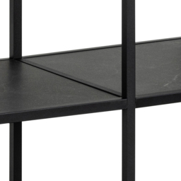 Florence Strington 2 Shelf Black Bookcase - Furniture To Go - Wilko - thumbnail 7