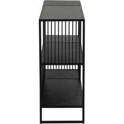 Florence Strington 2 Shelf Black Bookcase - Furniture To Go - Wilko - thumbnail 5