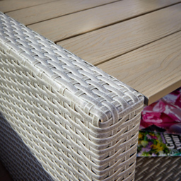 Home Source Trapani 5 Sofa Grey Rattan Outdoor Garden Furniture Sofa Set - Size: 4 Seater - Wilko - thumbnail 5