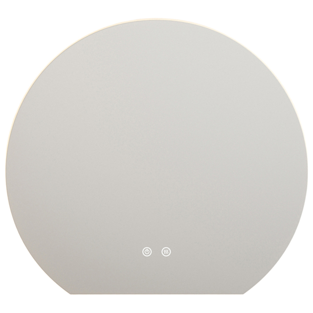 Sorrelis Mirella Tunable LED Frameless Mirror 80cm - Size: 80 x 75 x 3cm - Multi - Wilko - image 1