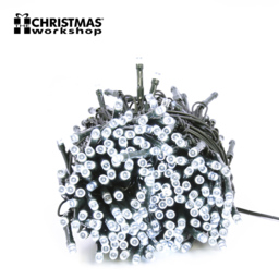 The Christmas Workshop 300 White LED String Light - Wilko - thumbnail 3