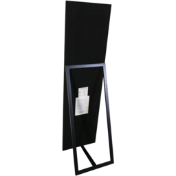 MirrorOutlet Aston Black Cheval Free Standing Mirror 150 x 40cm - Wilko - thumbnail 4