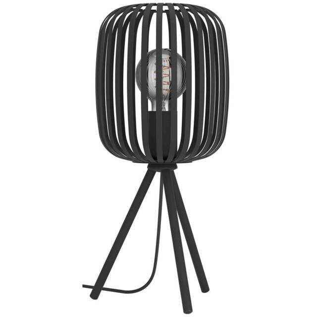 EGLO Romazzina Black Caged Table Lamp - Size: 20.0 x 20.0 x 43.5cm - Wilko - image 1