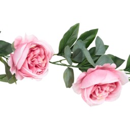 Artificial Big Rose Garland Pink - Wilko - thumbnail 6