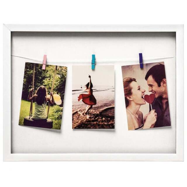 Premier Housewares White Photo Frame - Size: Multi - Wilko - image 1