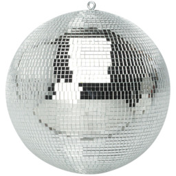 FX Lab Silver Mirror Ball 12 inch - Size: 30 x 30 x 30cm - FXLab - Wilko - thumbnail 1
