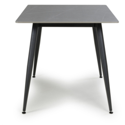 Monaco 4 Seater Dining Table Grey - Wilko - thumbnail 4