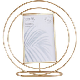 Orbital Free Standing Metal Photo Frame - The Port. Co Gallery - Wilko - thumbnail 7