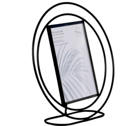 Orbital Free Standing Metal Photo Frame - The Port. Co Gallery - Wilko - thumbnail 5