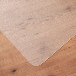 Ecotex Marlon BioPlus Polycarbonate Rectangular Chair Mat for Carpet 75 x 119cm - Size: 118.5 x 75 x 0.22cm - Clear - Wilko - thumbnail 5