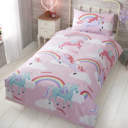 Rapport Home My Little Unicorn Toddler Multicolour Duvet Cover Set - Wilko - thumbnail 1