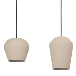 EGLO Cambaito Steel Monochromatic Pendant Light - Size: 110 x 19.5 x 89.5cm - Cream - Wilko - thumbnail 4