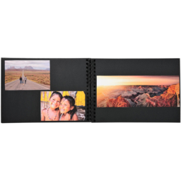 Exacompta Passion Red Spiral Photo Album 50 Sheets 100 Photos - Size: 3 x 22 x 32cm - Wilko - thumbnail 4