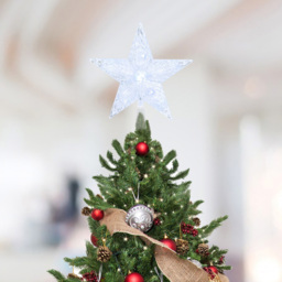The Christmas Workshop White LED Star Tree Topper - Size: 17 x 4 x 17cm - Wilko - thumbnail 4