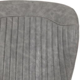 Seconique Quebec 4 Seater Wave Edge Dining Set Concrete and Grey - Wilko - thumbnail 6