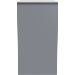 Crowndale New York 3 Drawer Dusk Grey Bedside Cabinet Ready Assembled - Wilko - thumbnail 5