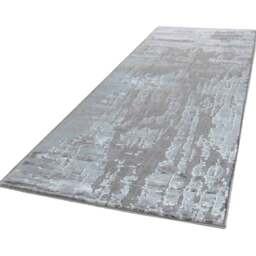 Desire Rugs Serenity Grey Abstract Abrasion Rug 60 x 220cm - Wilko - thumbnail 1