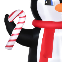 Everglow Light Up Inflatable Penguin Christmas Decoration 8.2ft - Size: 9ft - Multi - Wilko - thumbnail 4