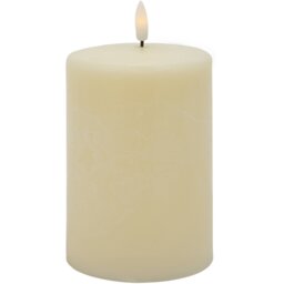 Natural Domed LED Candle 15cm - Wilko - thumbnail 1