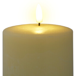 Natural Domed LED Candle 15cm - Wilko - thumbnail 4