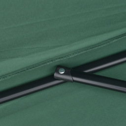 Outsunny Green Half Parasol 2.7m - Size: 3m - Wilko - thumbnail 4