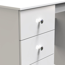 Crowndale Yarmouth 3 Drawer White Vanity Ready Assembled - Size: 40 x 93 x 79cm - Wilko - thumbnail 6