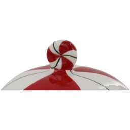 Candy Cane Dish White and Red - Wilko - thumbnail 3