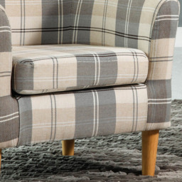 Artemis Home Medford Beige Tub Chair - Size: Single - Wilko - thumbnail 4