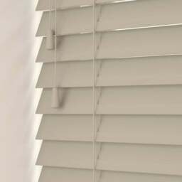 New Edge Blinds Grained Venetian Blinds Taupe 200cm - Size: W 200cm x D 130cm - Wilko - thumbnail 1