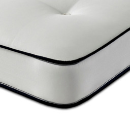 Extreme Comfort European Single Blue and White Tufted Open Coil Spring Mattress - eXtreme comfort ltd - Wilko - thumbnail 4